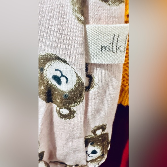 NWT Milkberry 100% RAYON BAMBOO 2PC SLEEPER W/BONNET/HAT BABYGIRL 6-9 months - Picture 11 of 15